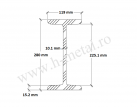 Profil INP 280 mm 1